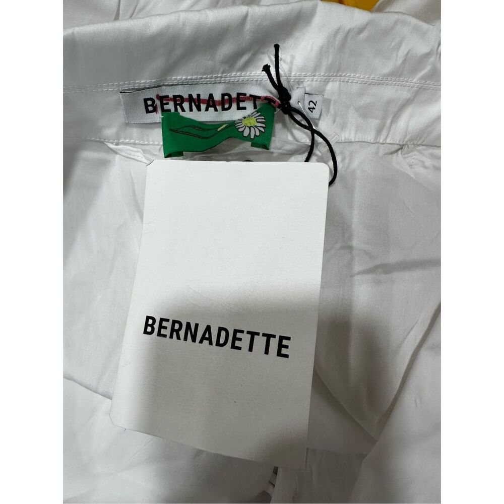 Bernadette Long Sleeve Organic Cotton Claire Shirt Dress Size FR 42 (US10) $1020 - Picture 11 of 12